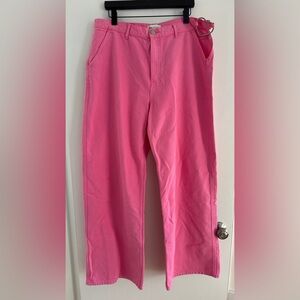 Pink Heart Cutout Zara baggy jeans!